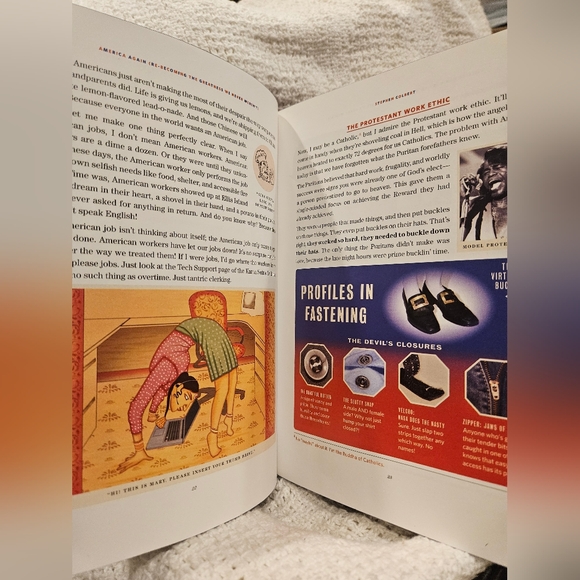 America Again Stephen Colbert Hardcover Book - Picture 5 of 7